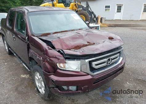 2010 Honda Ridgeline Rts z USA, uszkodzony, nr VIN 5FPYK1F47AB005848